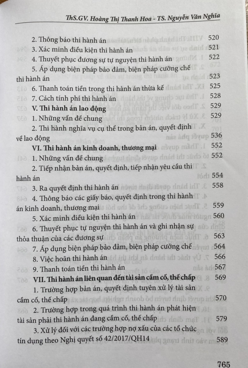 Cẩm Nang Thi Hành Án Dân Sự 