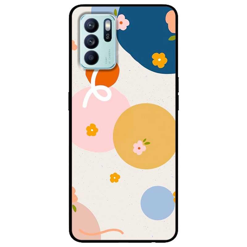 Ốp lưng dành cho Oppo Reno 6 - Oppo Reno 6Z - Hoa Vòng Tròn