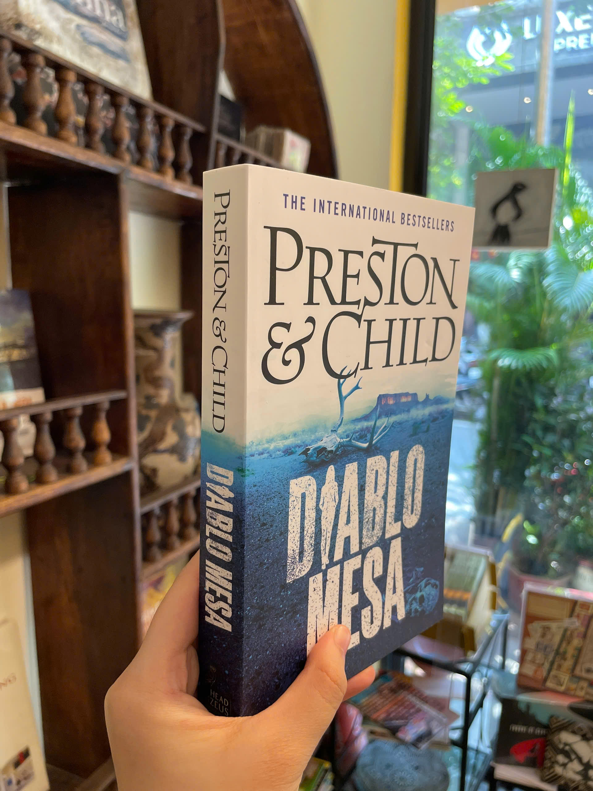 Sách - Diablo Mesa by Douglas Preston - Mystery/Thriller/Fiction book in English - Sách Ngoại Văn