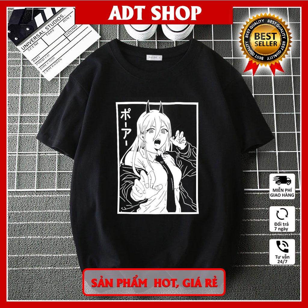 Áo thun in hình Chainsaw Man - Power độc đẹp cực HOT giá siêu rẻ