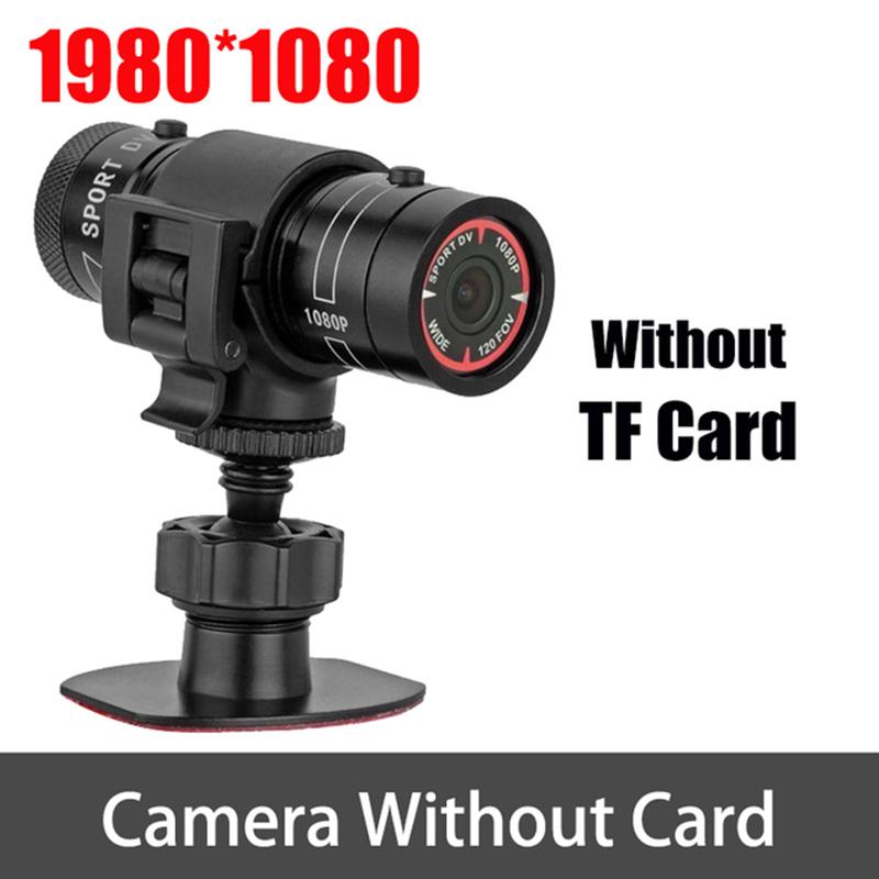 Camera hành động F9 HD 1080p Xe máy Máy ảnh mũ bảo hiểm xe máy ngoài trời DV Video DVR Audio Recorder Dash cam cho xe đạp xe hơi