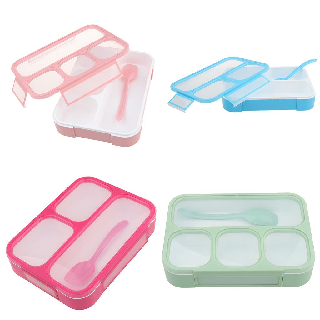 Lunch Box Bowl Bento BoxFood Fruit Meal Storage Portable Office Home