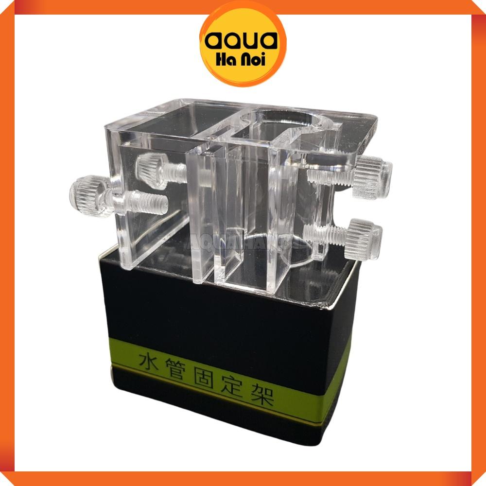 Kẹp mica giữ cố định ống in out máy lọc hồ cá thủy sinh
