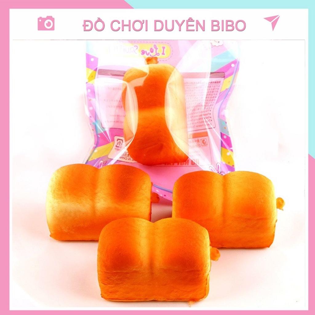 Đồ chơi xả stress bánh mì khối mini (kèm bao bì)