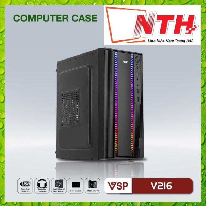 Case VSP V216 (Mặt trước có sẵn LED)-hàng chính hãng