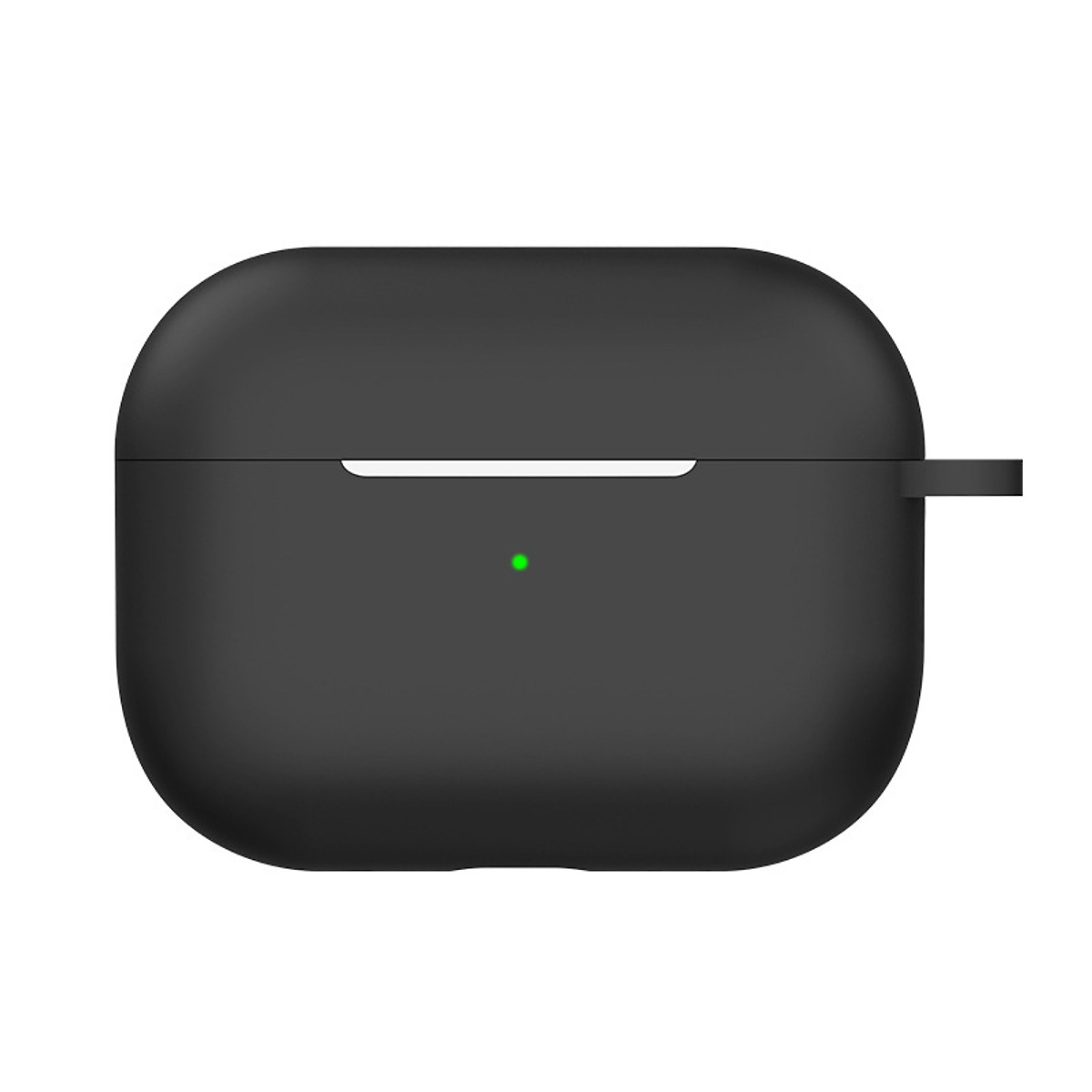 Bao Case Ốp Dành Cho Tai Nghe Airpods Pro 2 Kai Liquid Silicon Color Kèm Móc Treo Hàng Chính Hãng - Đen