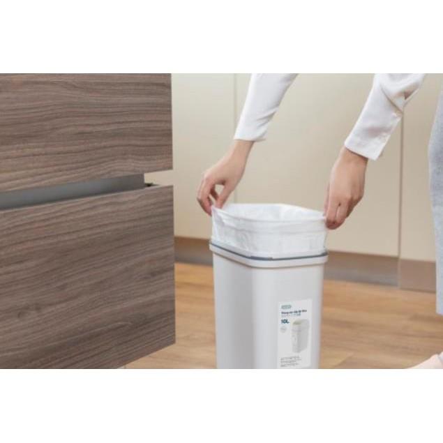 Thùng rác nắp lật 10L