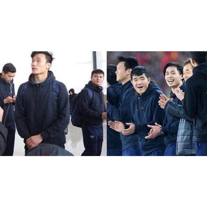 &lt;Quà tặng 1c dây buộc tóc &gt; Áo nỉ Hoodie lót lông cừu nam nữ, Áo khoác nỉ lót lông cừu - hinhin