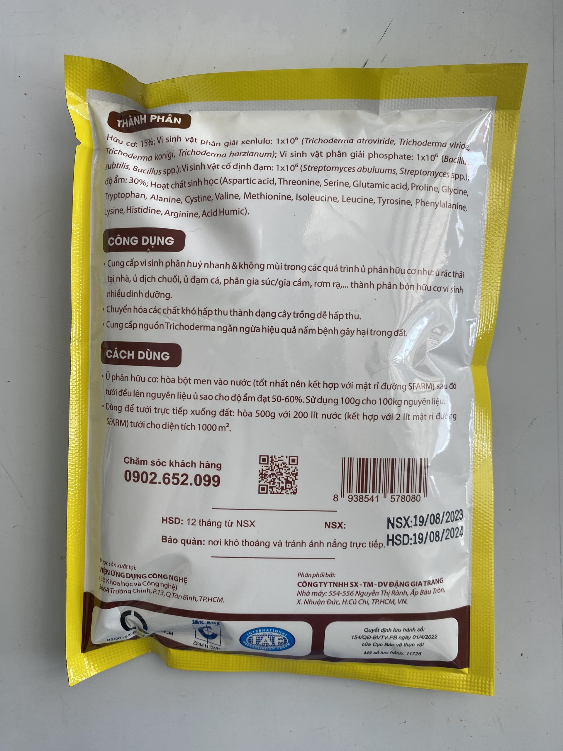 Chế Phẩm EM Plus Trichoderma 200g