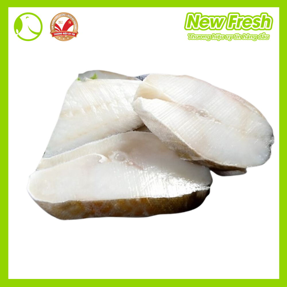 Cá Tuyết Nauy Cắt Khoanh Thịt Siêu Mềm, Thơm Ngon, Không Bị Khô Túi 1Kg