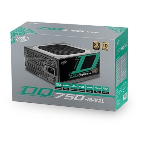 Nguồn Deepcool DQ750-M V2 – 80 Plus Gold - Hàng chính hãng