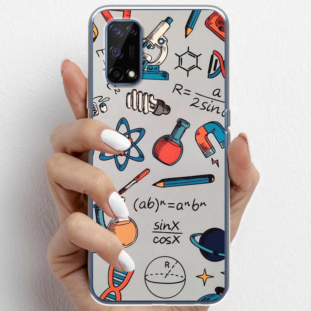 Ốp lưng cho Realme 7 Pro nhựa TPU mẫu Dụng cụ hóa học