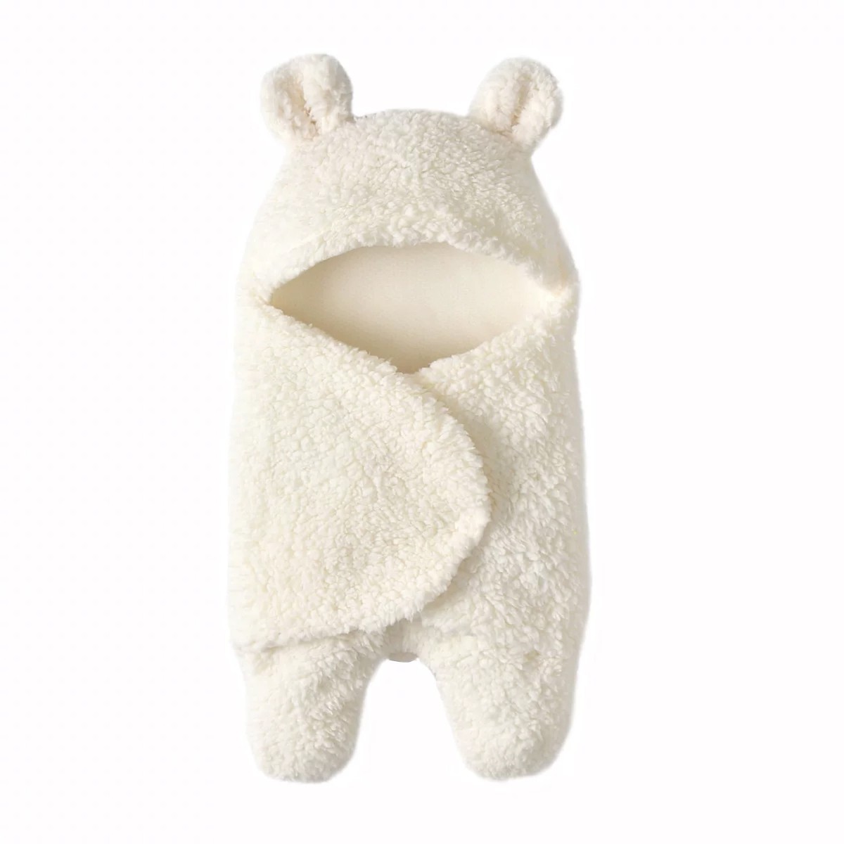 Chăn quần lông cừu ủ kén Baby Blanket hình thú cao cấp cho bé yêu (Giao màu)ngẫu nhiên