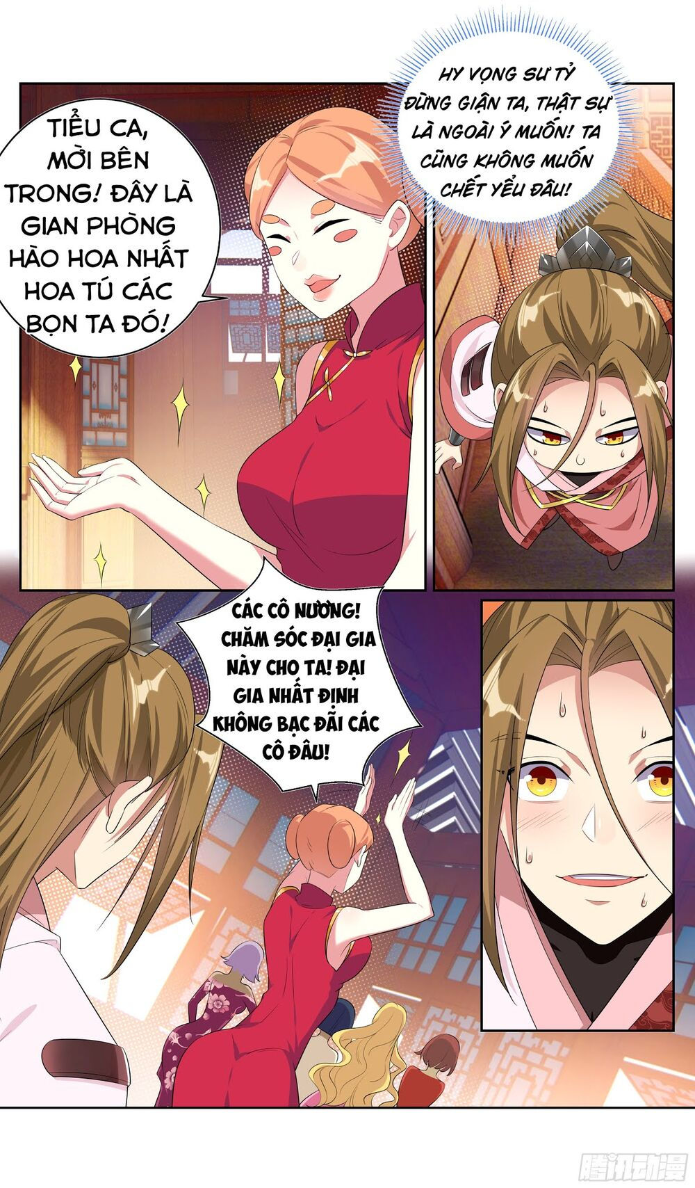 hệ thống ép ta làm nhân vật phản diện chapter 41 5