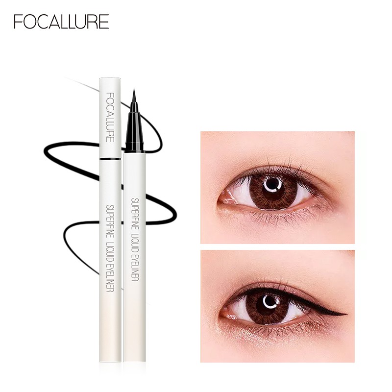 Bút kẻ mắt Focallure chống nước nhanh khô Superfine Liquid Eyeliner 0.6g