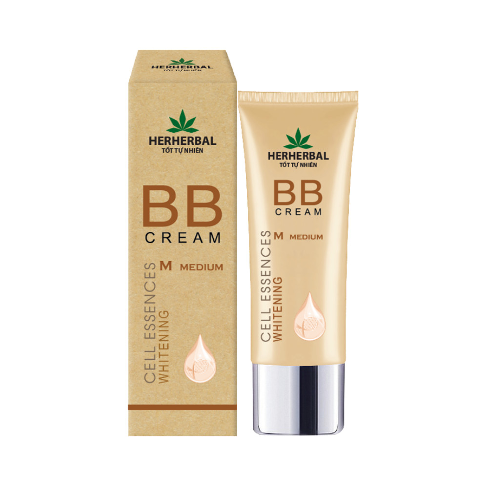 Kem BB Makeup Tinh Chất Tế Bào Medium Herherbal 40g