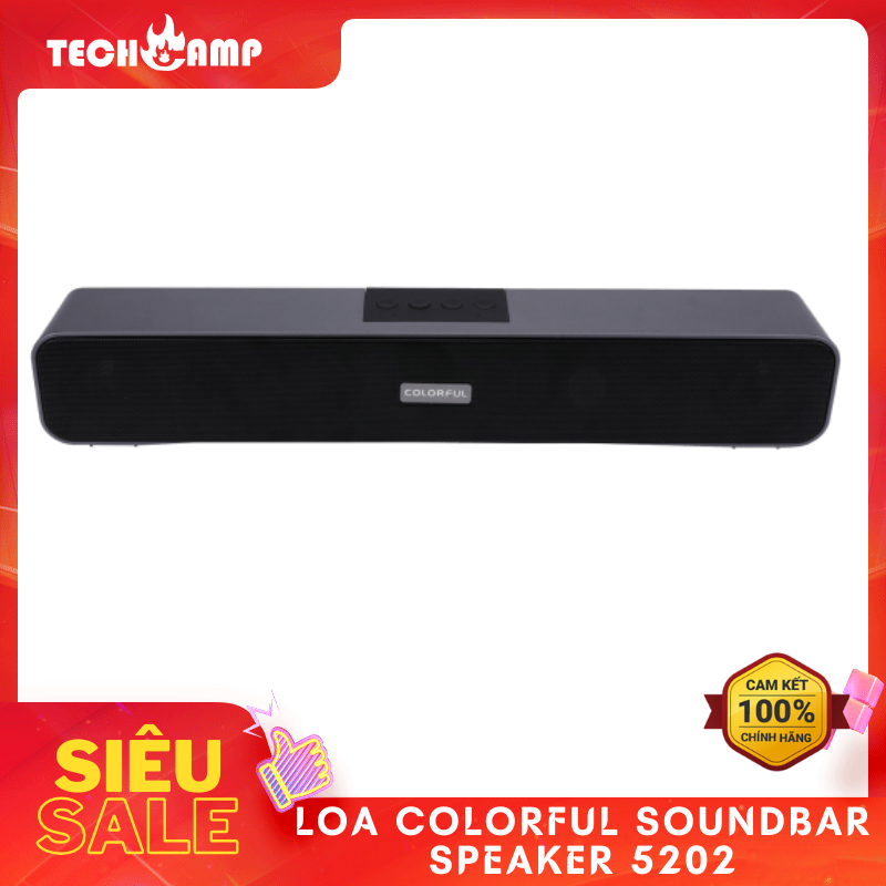 Loa Colorful Soundbar Speaker 5202 Bluetooth - Hàng chính hãng