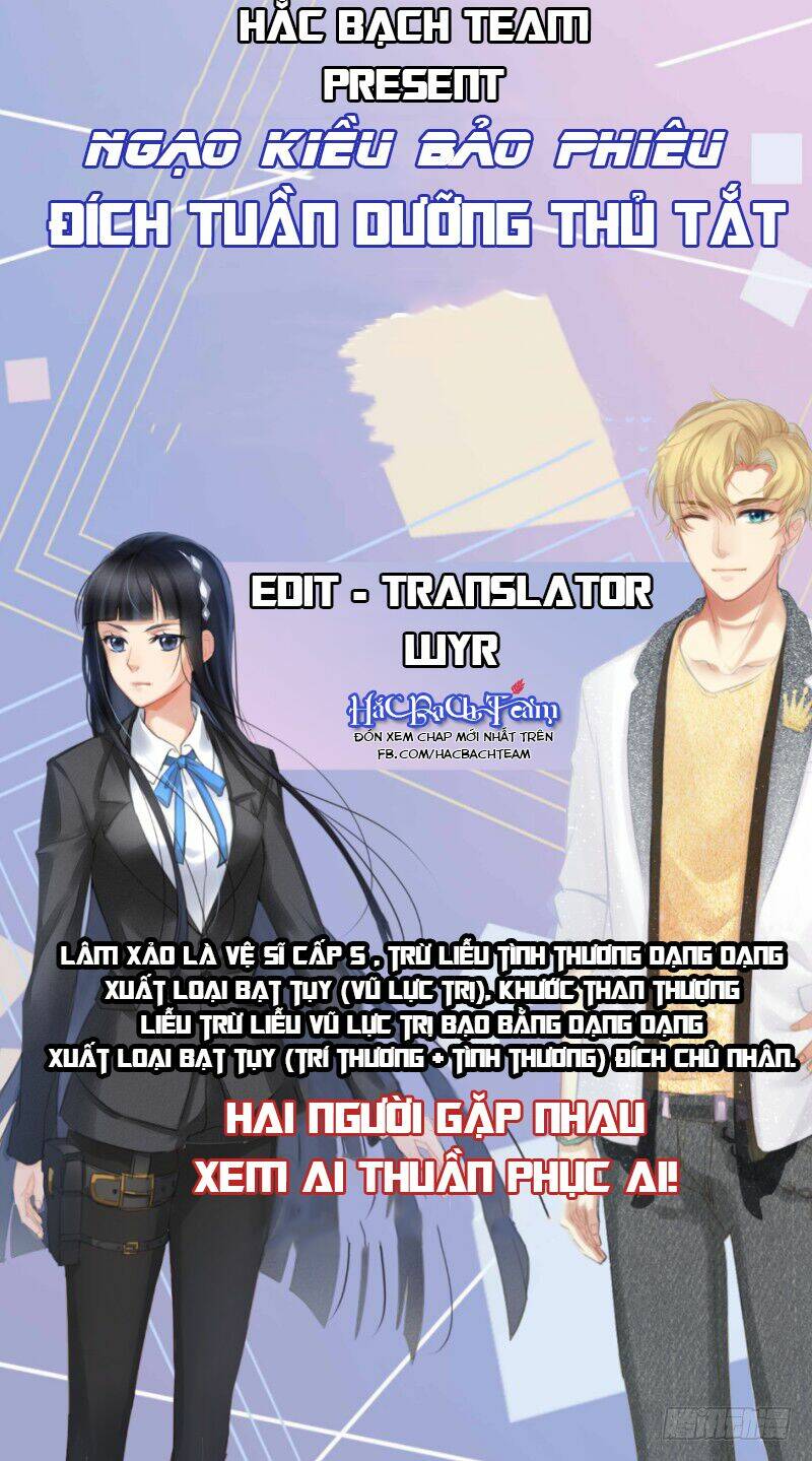ngạo kiều bảo phiêu đích tuần dưỡng thủ tắt chapter 5 1