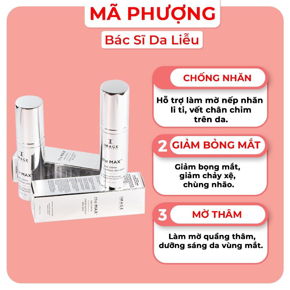 Kem chống nhăn, giảm bọng mắt Image The Max Eye Creme 15mL