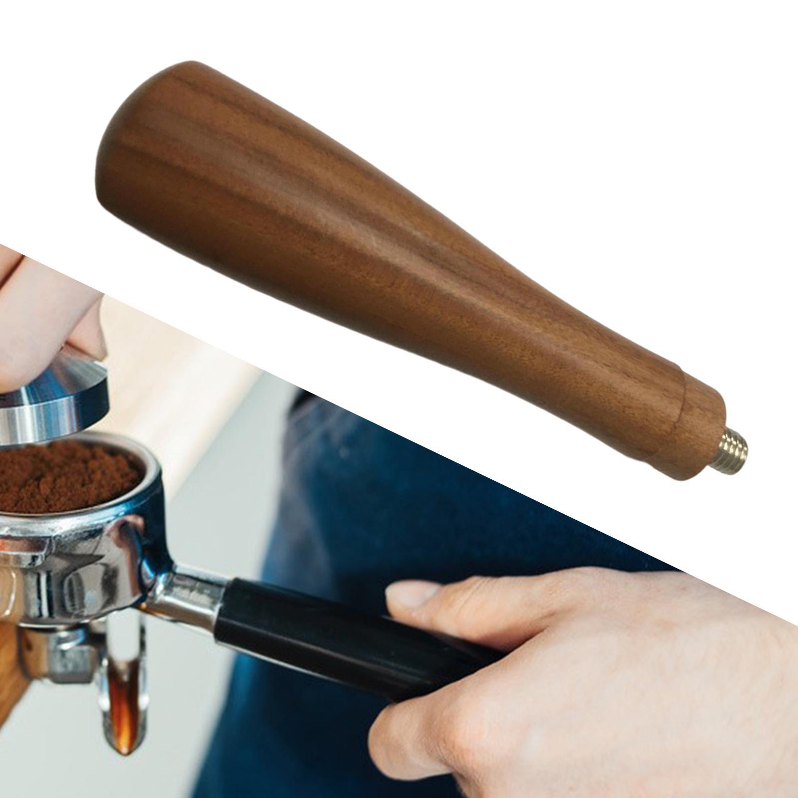 Professional Portafilter Handle Replacement Part Wooden for Coffee Machine