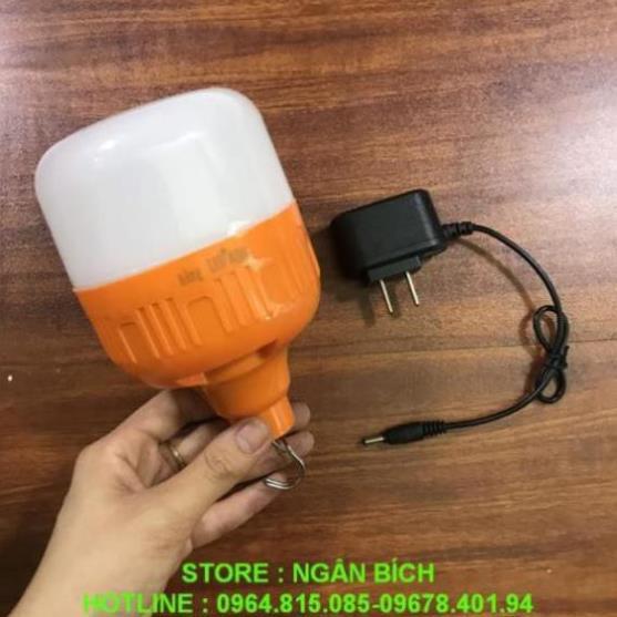 Đèn tích điện-Bóng đèn LED sạc tích điện 4-6H công suất 40W đầu cắm USB