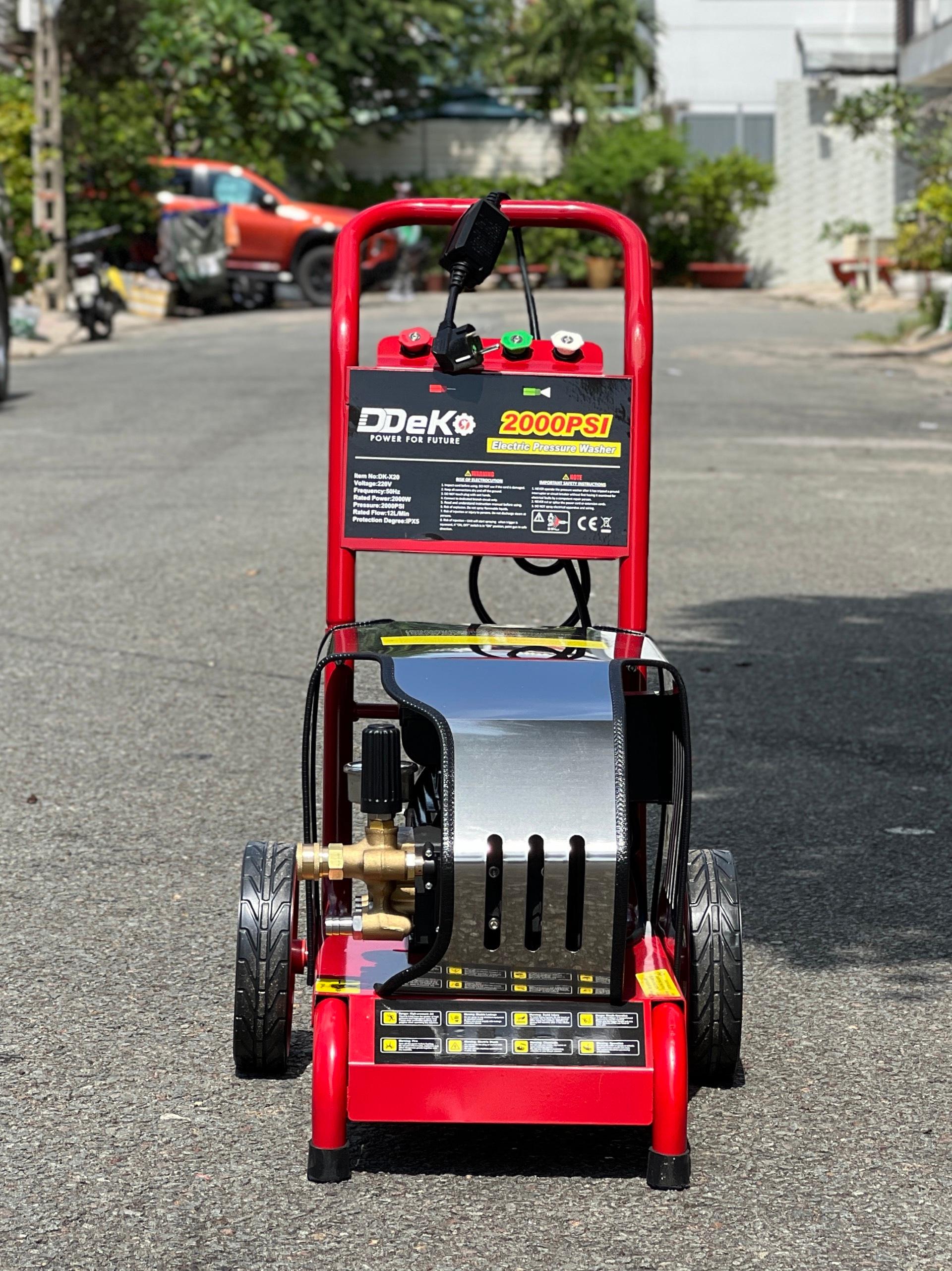 MÁY XỊT RỬA ÁP LỰC CAO 2000W DK-X20 DEKO - HÀNG CHÍNH HÃNG