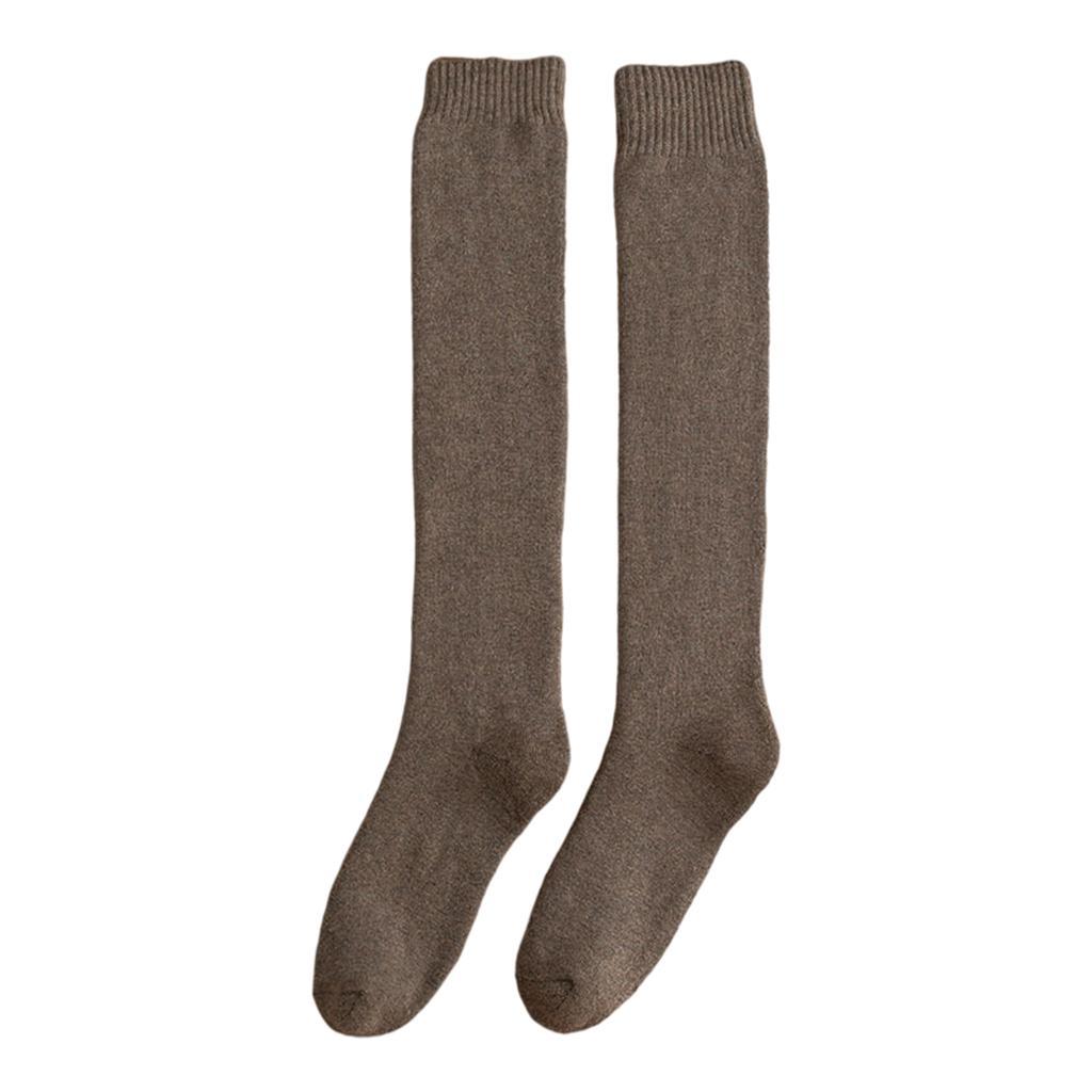 Deevoka Breathable Cotton Mens Knee High Warm Long