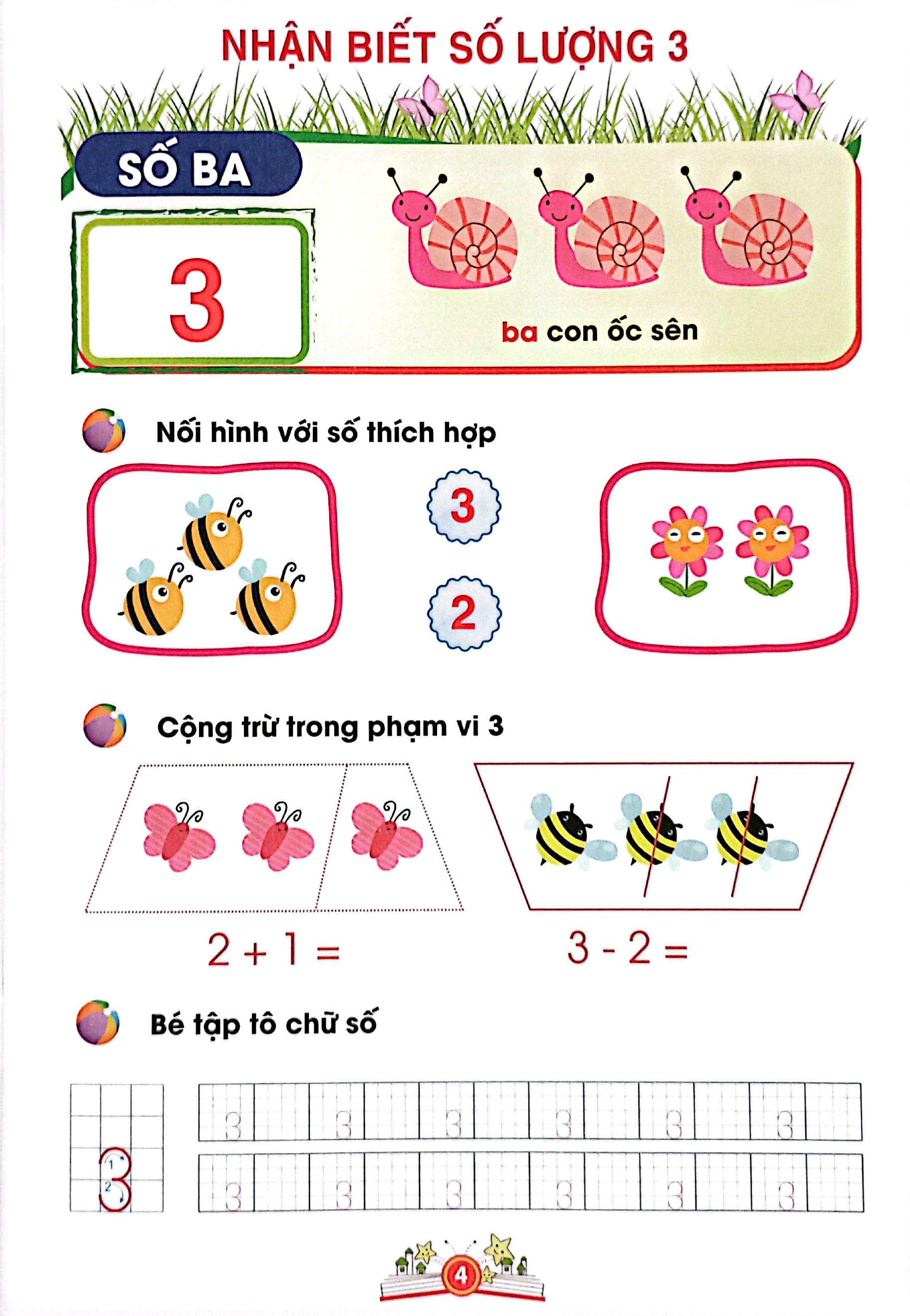 Sách - Bé Tự Tin Vào Lớp Một - Bé Làm Quen Với Toán