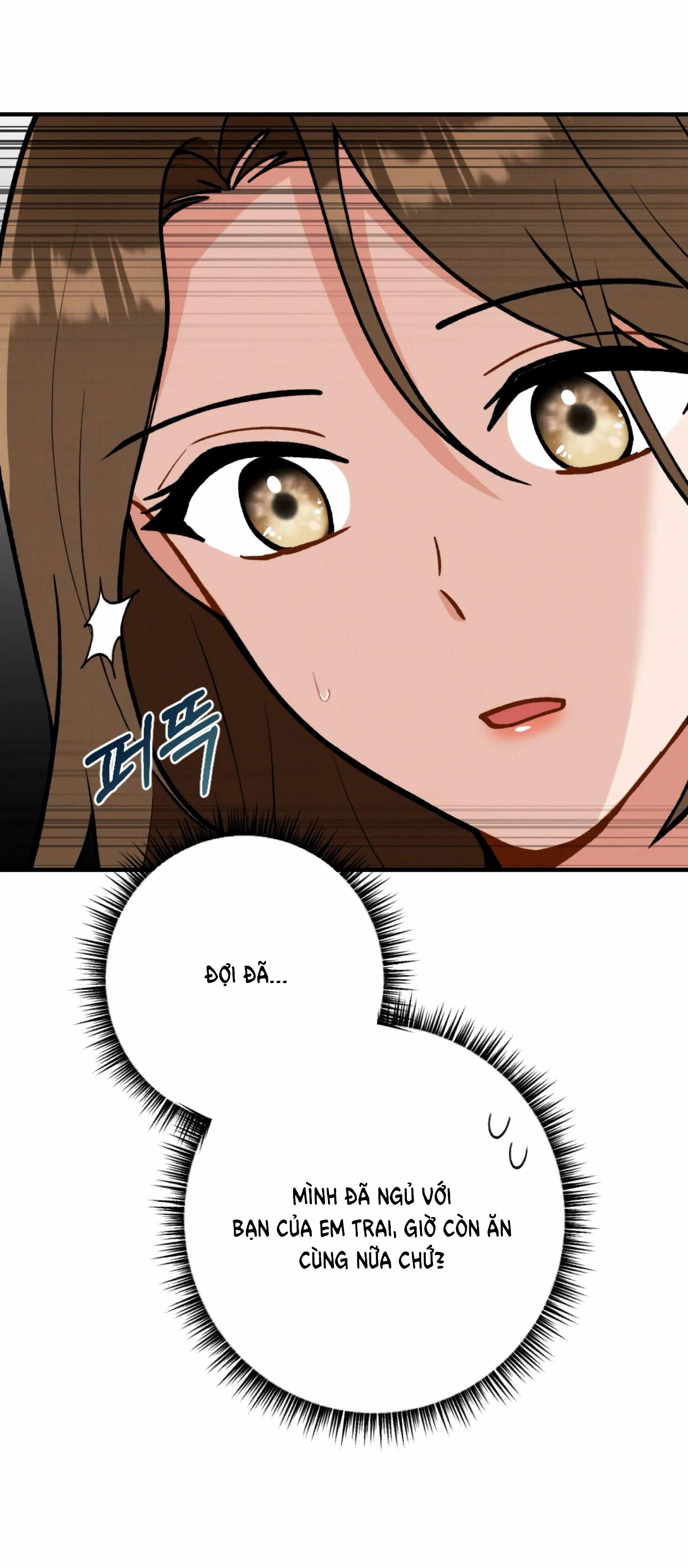 [18+] bạn của em trai không thể to như vậy! chapter 3.2 18