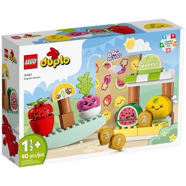 Đồ Chơi Lắp Ráp Lego Duplo 10983 - Organic Market (40 Mảnh Ghép)