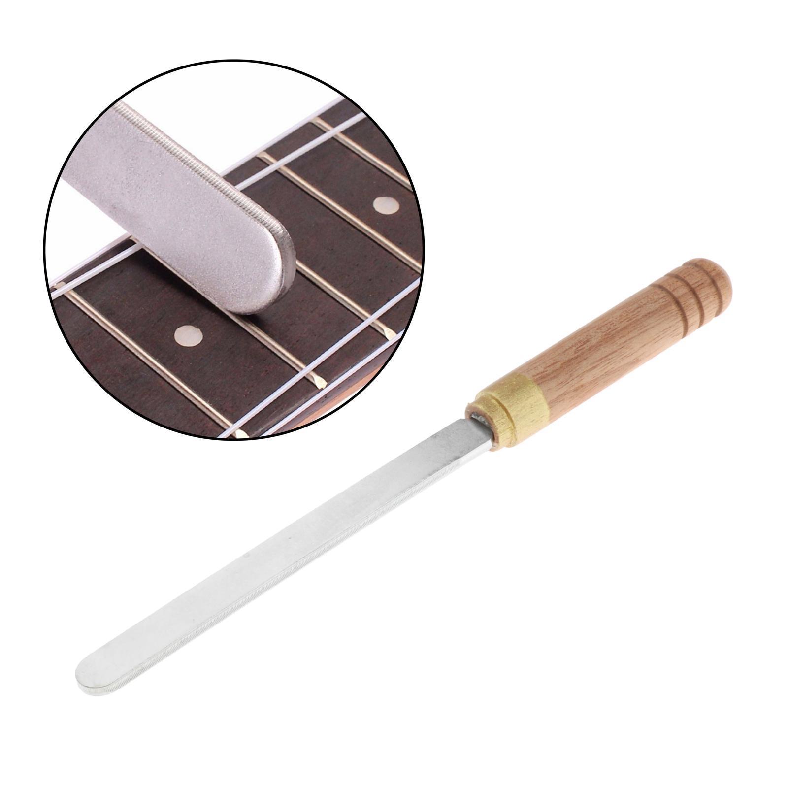 Electric Guitar Fret Crowning File Fingerboard Leveling Luthier Maintenance