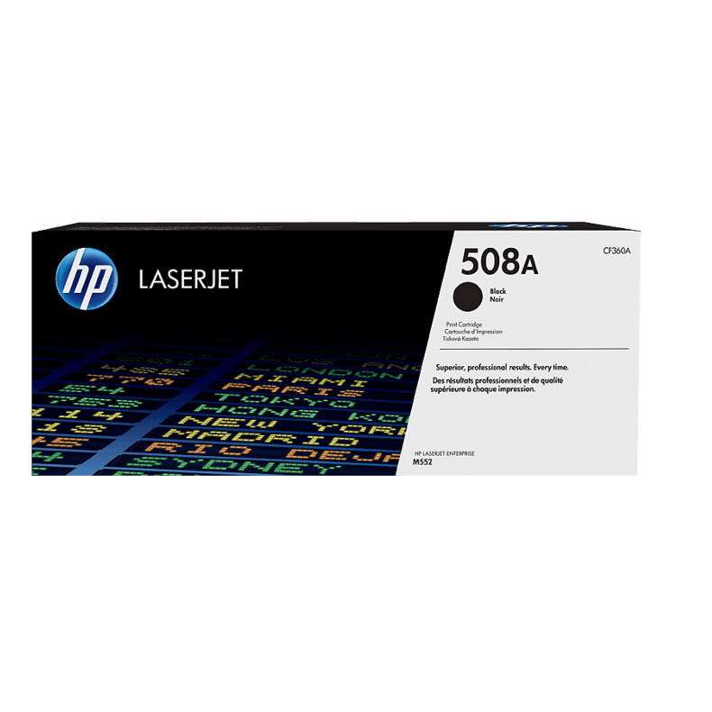 Mực in màu HP 508A Black Original LaserJet Toner Cartridge - Hàng Chính Hãng