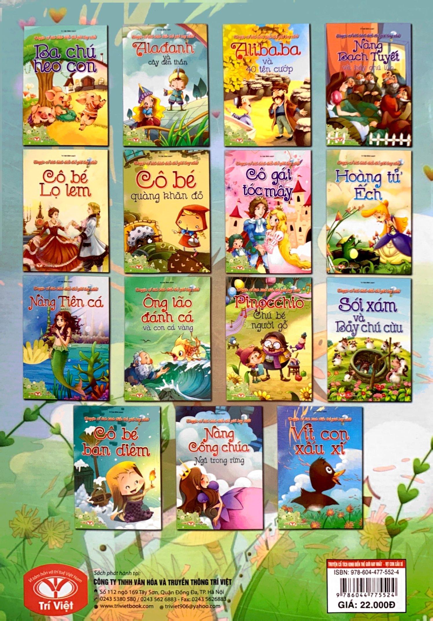 Truyện Cổ Tích Kinh Điển Thế Giới Hay Nhất - Vịt Con Xấu Xí