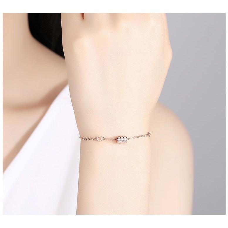 Vòng tay nữ bạc Ý s925 thắt lưng nhỏ S0079 - AROCH Jewelry