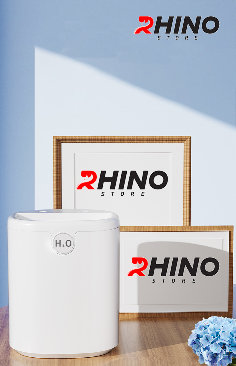 Máy phun sương tạo ẩm cỡ lớn Rhino H803 5000ml, 2 lõi phun, tích hợp đèn, dung tích lớn cho không gian rộng - Hàng chính hãng
