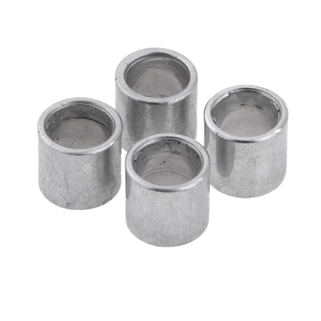 2x4 Pieces Aluminum Replacement Skateboard Bearing Spacers Longboard Hardware