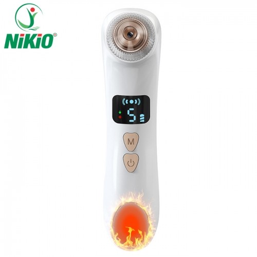 Máy Hút Mụn Cầm Tay Nikio NK-220 - Camera Hỗ Trợ Soi Da - Có 6 Đầu Hút Cải Tiến Mới, Hút Sạch Mọi Loại Mụn - Pin Sạc Tiện Lợi