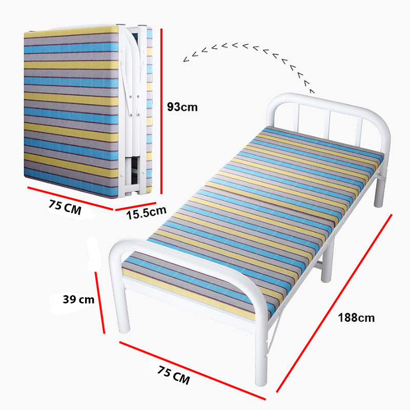 Giường gấp đôi thông minh không đệm Gấp gọn NIKITA, Gọn nhẹ chắc chắn, giá rẻ cho người dùng - Mẫu mới 2023