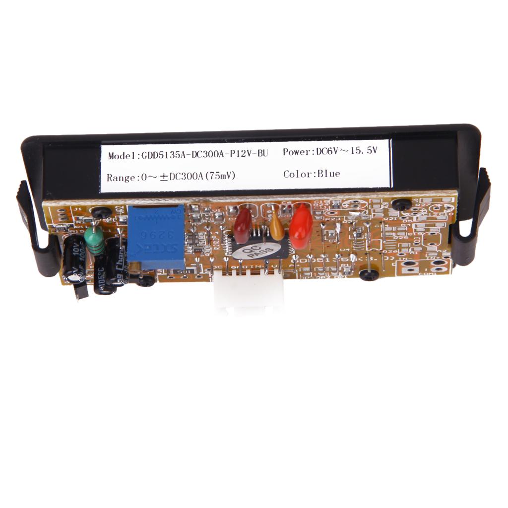 DC 300A LED Digital Ampere Meter Meter Ammeter Panel with Shunt