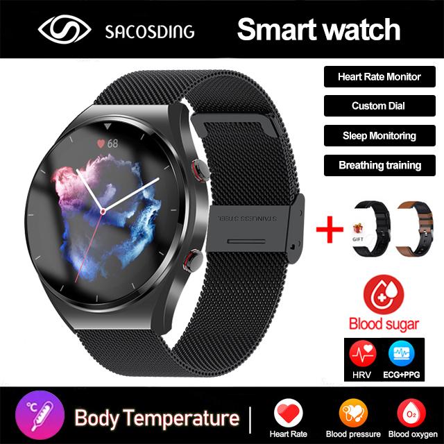 Bluetooth Gọi cho đồng hồ thông minh đồng hồ nam 3atm Waterprooter Watches Outdoor Sports Thể dục theo dõi giấc ngủ Trò chơi theo dõi đồng hồ thông minh