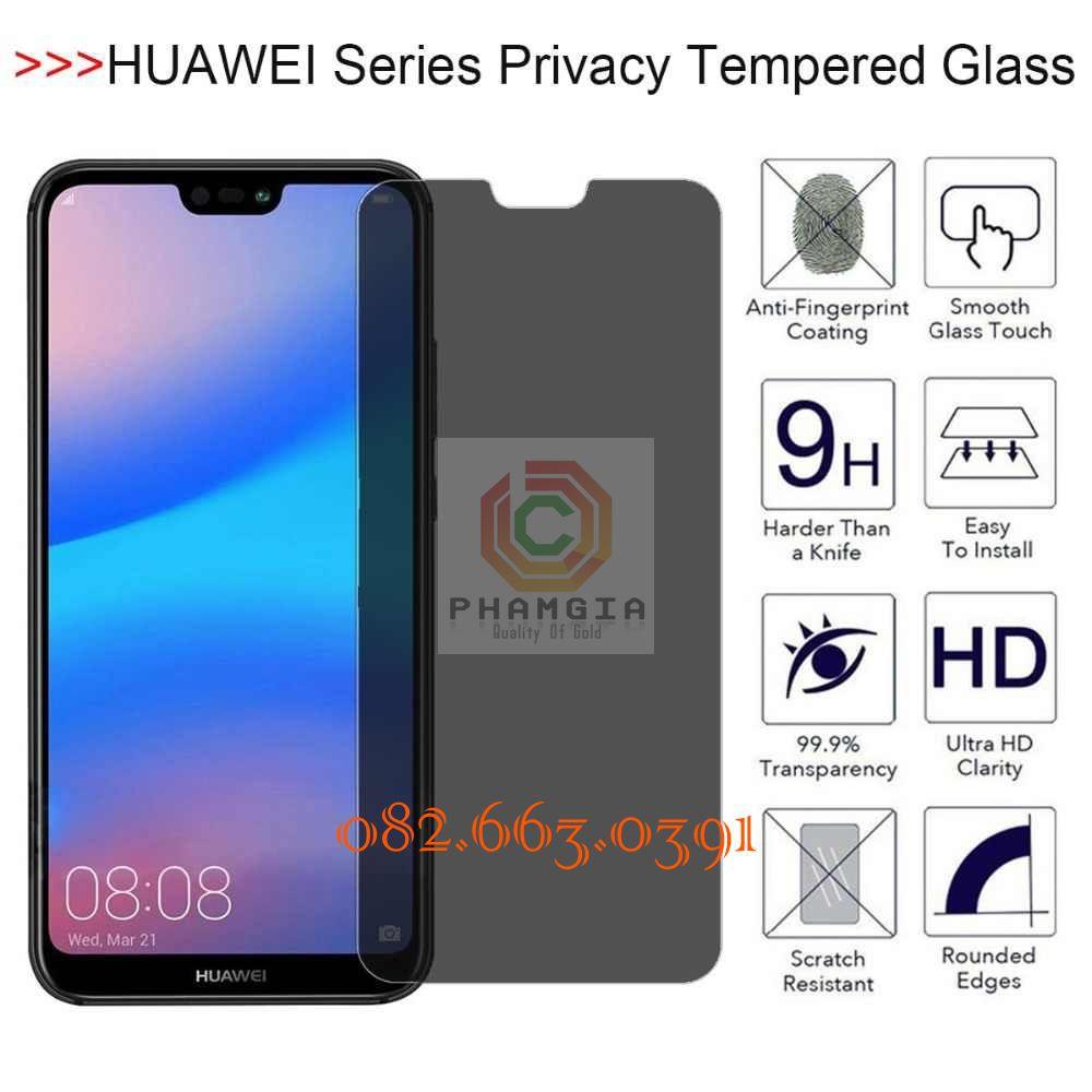 Dán cường lực chống nhìn trộm cho Huawei Y3II / Y5 II / Y6 II dẻo nano