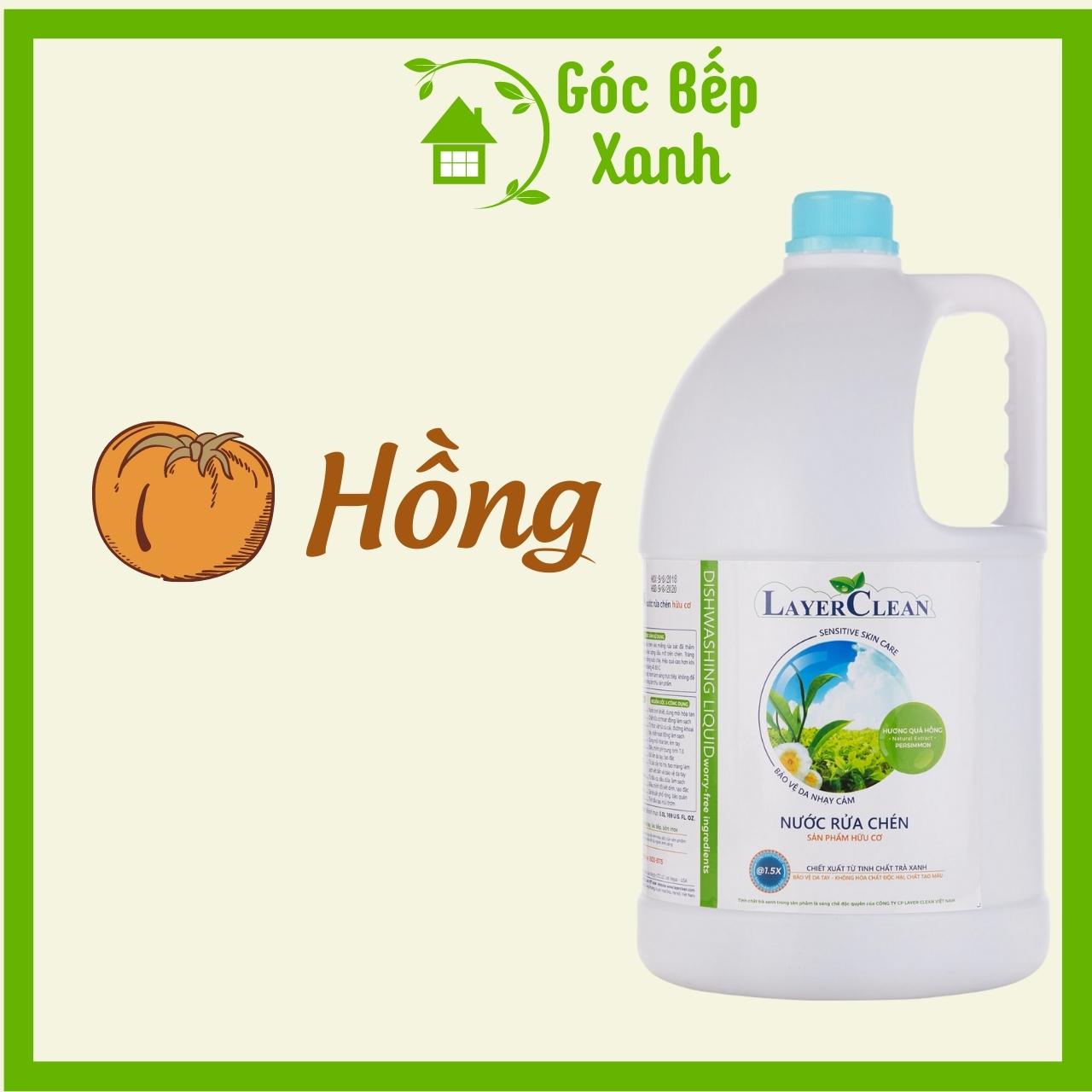 Nước Rửa Chén Layer Clean - Nước Rửa Chén Hữu Cơ - Nước Rửa Chén 5L
