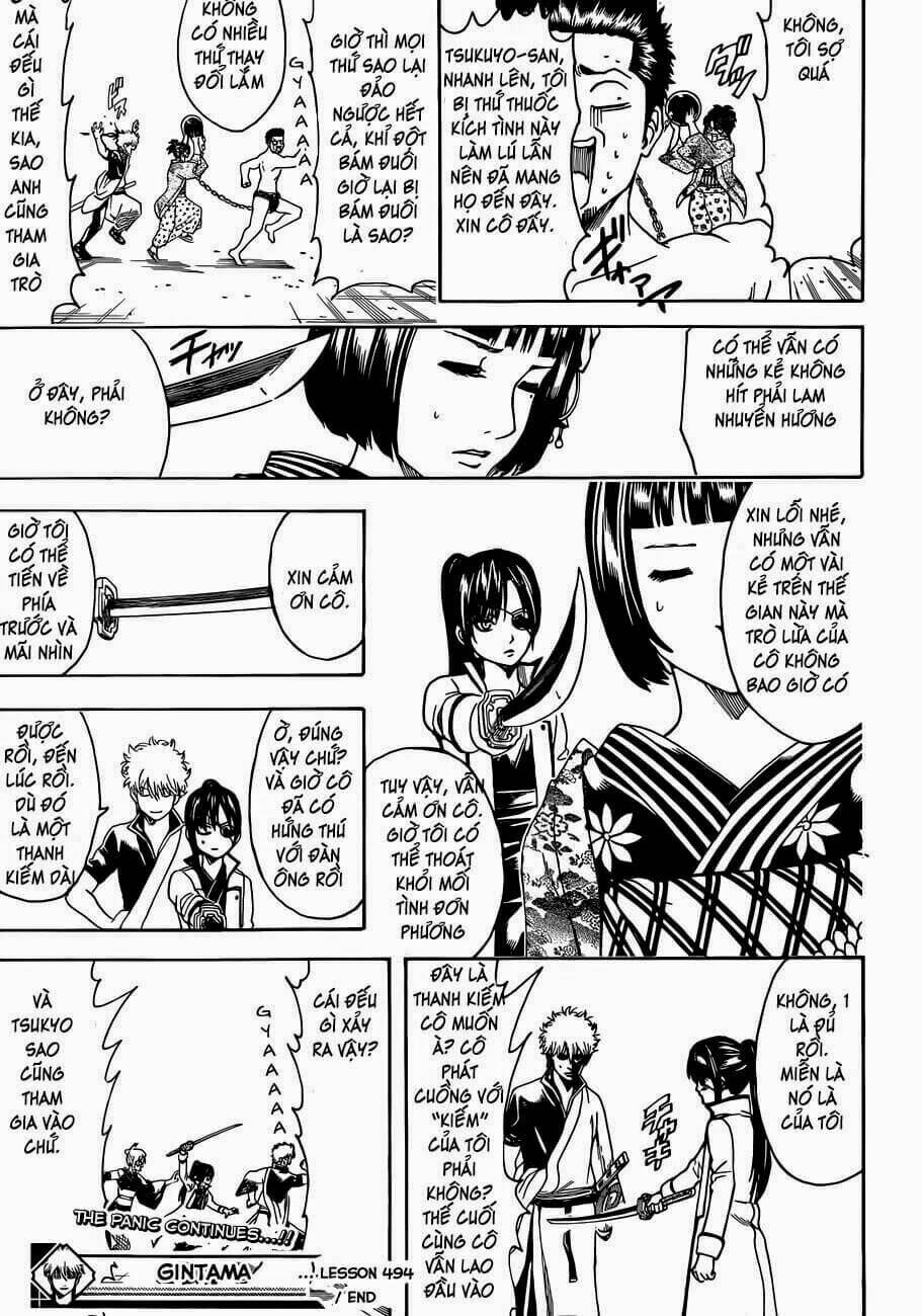gintama - linh hồn bạc chapter 494 17