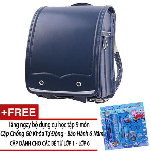 Cặp Chống Gù Nhật Bản Trẻ Em - Xanh Navy