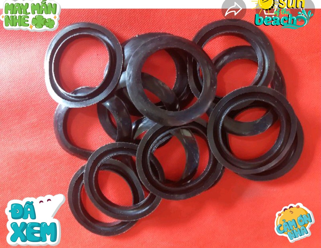 COMBO: 10 Ron Chụp Ngoài Ống Thủy Tinh Phi 58 - Dùng Cho Máy Nước Nóng Năng Lượng Mặt Trời