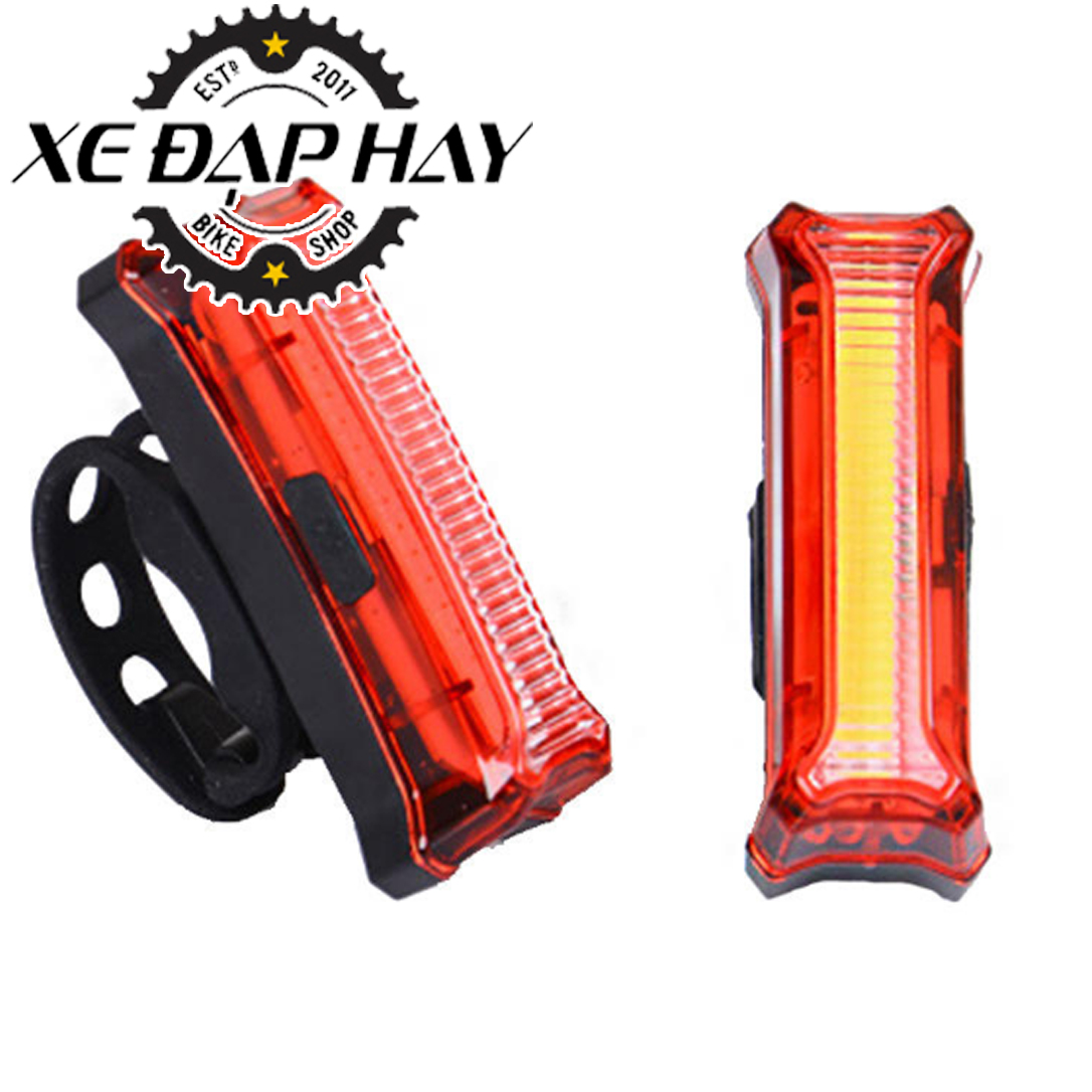 Đèn LED Nháy Sau Xe Đạp | Bicycle Tail Light HYD186 | Sạc USB Sáng Liên Tiếp 15 Giờ |  Khả năng hiển thị lên tới 150m