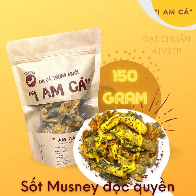 Da cá trứng muối "I AM CÁ"_CÁ Musney_Đồ ăn vặt siêu ngon