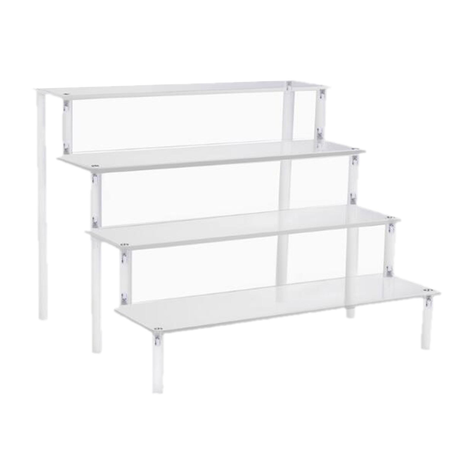 2 Sets Acrylic Display Stand Riser for Jewelry Model Toys Storage Stands