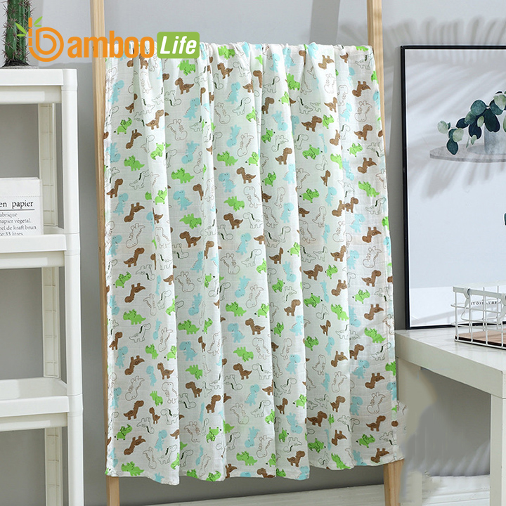 Quấn chũn cho em bé Bamboo Life BL054 từ sợi tre thiên nhiên hàng chính hãng Chũn quấn cho bé sơ sinh