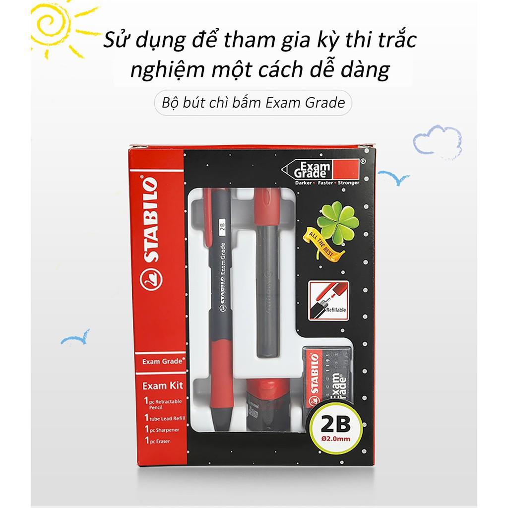 Bộ bút chì bấm STABILO Exam Grade 2.0mm (MP9883C)